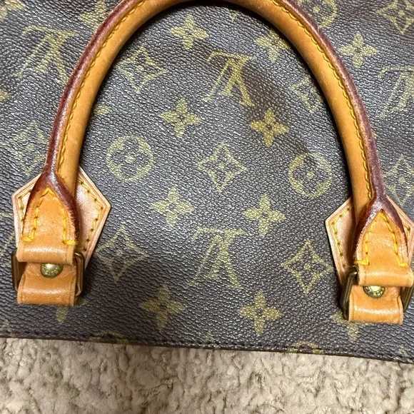 Louis Vuitton Brown Monogram Tote - Picture 12 of 13
